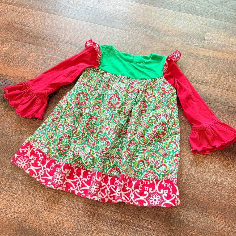 Sage & Lilly Girls Christmas Dress size 4